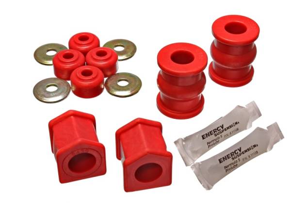 Energy Suspension - Energy Suspension 73-79 Chrysler Charger/Roadrunner Red 13/16in Front Sway Bar Frame Bushings