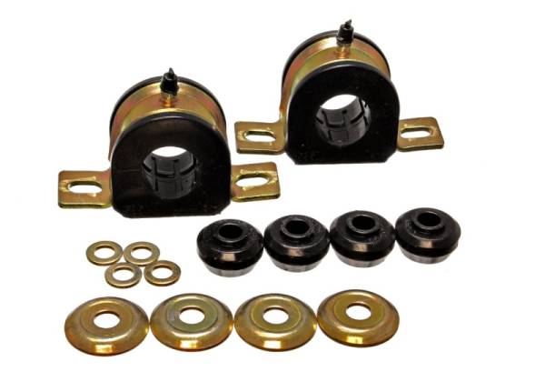 Energy Suspension - Energy Suspension Black Front Sway Bar Frame Bushings