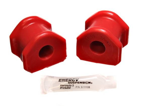 Energy Suspension - Energy Suspension Neon Frt. S.B. 20Mm - Red