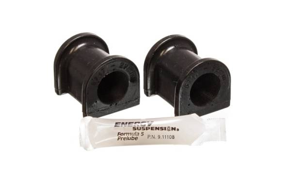 Energy Suspension - Energy Suspension 03-05 Mitsubishi Lancer EVO 8 Black 22mm Rear Sway Bar Bushings