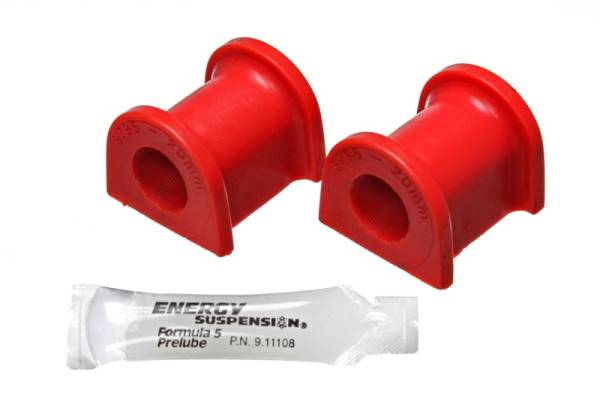 Energy Suspension - Energy Suspension 06-07 Mitsubishi Eclipse FWD Red 21mm Rear Sway Bar Bushing Set