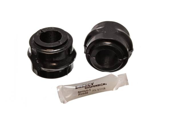 Energy Suspension - Energy Suspension 05-10 Chrysler 300C RWD/07-10 Charger RWD Black 27mm Front Sway Bar Bushing Set