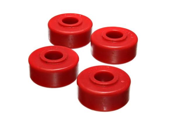 Energy Suspension - Energy Suspension 79-93 Dodge D-50 2WD / 87-96 Mitsubishi 2WD PU Red Front Strut Rod Bushing Set