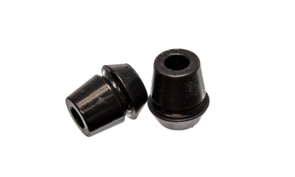 Energy Suspension - Energy Suspension 62-65 Chrysler Dart/Demon/Duster/Valiant Black Front Strut Rod Bushing Set