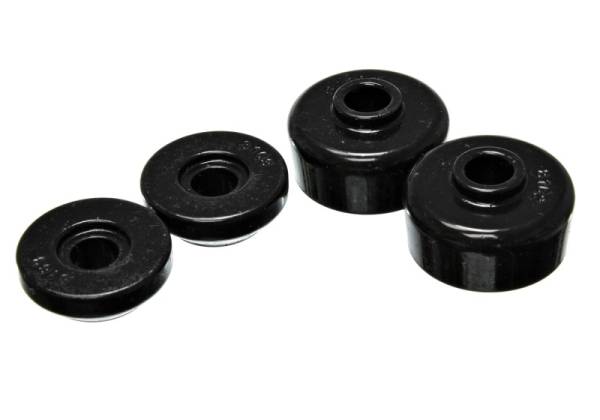 Energy Suspension - Energy Suspension 95-99 Mitsubishi Eclipse FWD/AWD Black Front Shock Upper Bushing Set