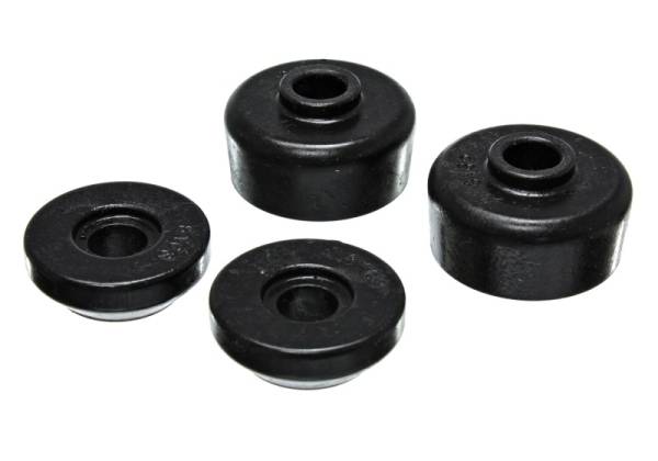 Energy Suspension - Energy Suspension 95-99 Mitsubishi Eclipse FWD/AWD Black Rear Shock Upper Bushing Set