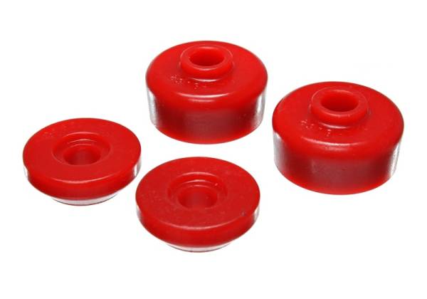 Energy Suspension - Energy Suspension 95-99 Mitsubishi Eclipse FWD/AWD Red Rear Shock Upper Bushing Set