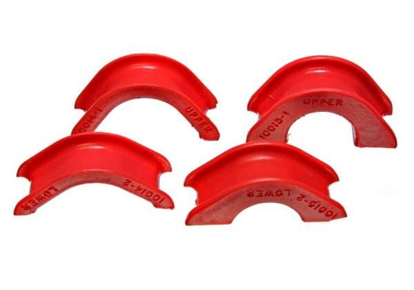 Energy Suspension - Energy Suspension 70-78 Nissan 240Z Red Rack and Pinion Bushing Set