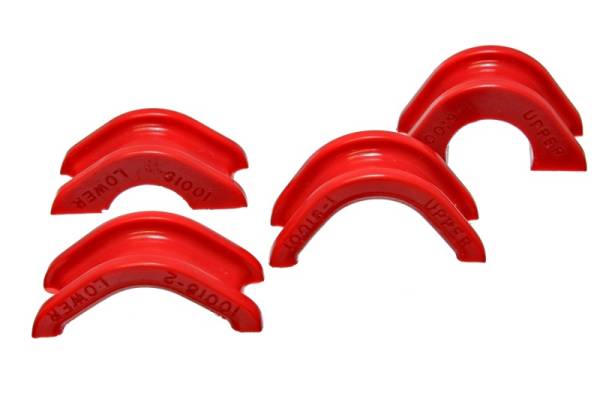 Energy Suspension - Energy Suspension 74-78 Nissan 260Z/280Z Red Rack and Pinion Bushing Set