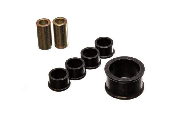 Energy Suspension - Energy Suspension 02-09 Nissan 350Z / 03-07 Infiniti G35 Coupe Black Rack and Pinion Bushing Set