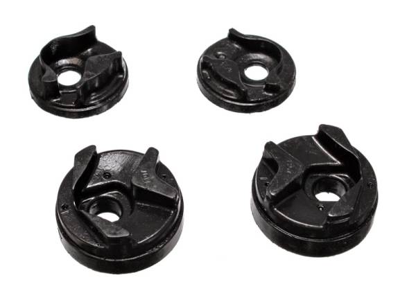 Energy Suspension - Energy Suspension 02-03 Nissan Sentra/200SX Black Motor Mount Insert Set (w/ Spec V 2.5L engine man