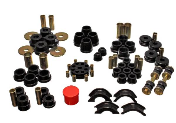 Energy Suspension - Energy Suspension 70-70 Nissan 240Z Black Hyper-Flex Master Bushing Set