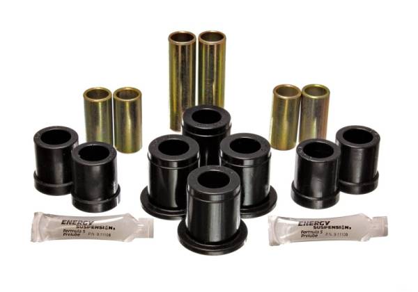 Energy Suspension - Energy Suspension 1980-86 Nissan 720 Truck 2WD/4WD Black Front Control Arm Bushing Set