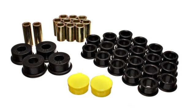 Energy Suspension - Energy Suspension 91-94 Nissan Sentra/NX1600/2000 Black Rear Control Arm Bushing Set