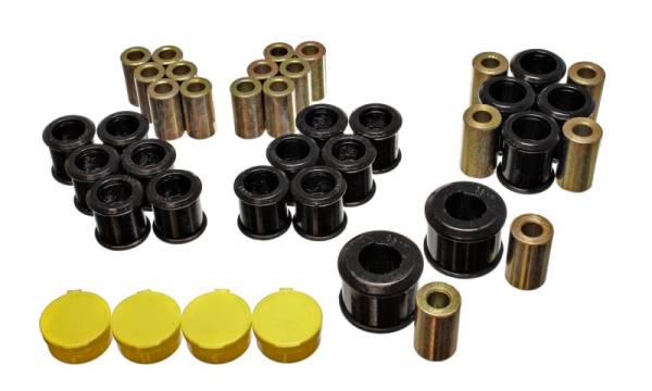 Energy Suspension - Energy Suspension 90-96 Nissan 300ZX Black Rear Control Arm Bushing Set