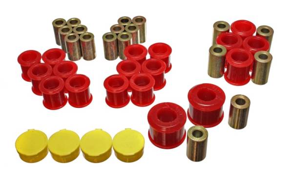 Energy Suspension - Energy Suspension 90-96 Nissan 300ZX Red Rear Control Arm Bushing Set