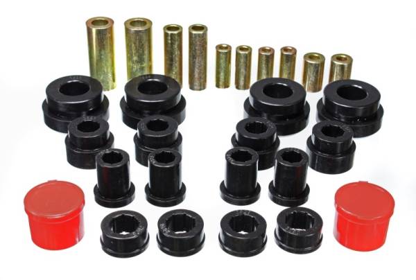 Energy Suspension - Energy Suspension 02-09 350Z / 03-07 Infiniti G35 Black Front Control Arm Bushing Set