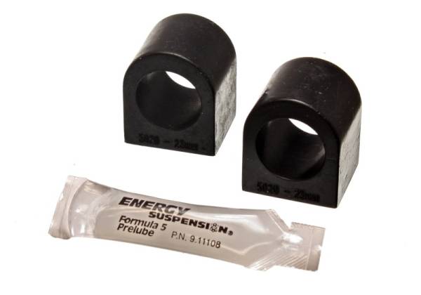 Energy Suspension - Energy Suspension 79-83 Nissan 280ZX Black 23mm Front Sway Bar Frame Bushings