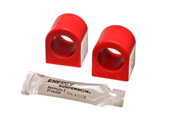 Energy Suspension - Energy Suspension 79-83 Nissan 280ZX Red 23mm Front Sway Bar Frame Bushings