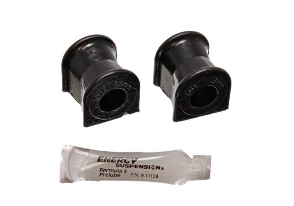 Energy Suspension - Energy Suspension 70-78 Nissan 240Z/260Z/280Z Black 16mm Front Sway Bar Frame Bushings