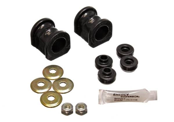 Energy Suspension - Energy Suspension 91-94-Nissan Sentra/NX1600/2000 Black 27mm Front Sway Bar Frame Bushings (Sway bar