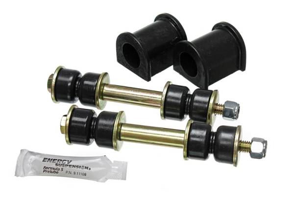 Energy Suspension - Energy Suspension 87-95 Pathfinder Black 24mm Front Sway Bar Frame Bushings