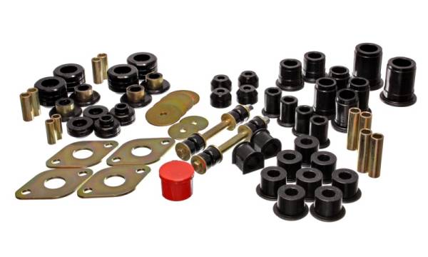 Energy Suspension - Energy Suspension 89-95 Toyota 4WD Pickup (Except T-100 & Tundra)  Black Hyper-Flex Master Bushing S