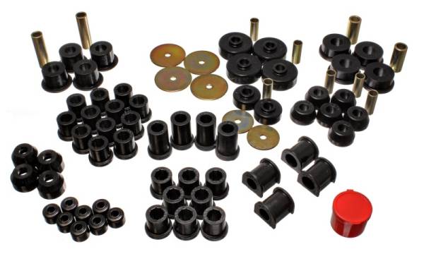 Energy Suspension - Energy Suspension 79-85 Toyota 4WD Pickup (Except T-100 & Tundra)  Black Hyper-Flex Master Bushing S