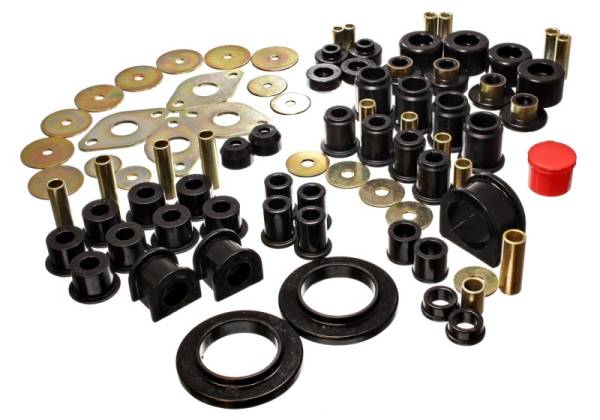 Energy Suspension - Energy Suspension 01-04 Toyota Tacoma Black Hyper-Flex Master Bushing Set