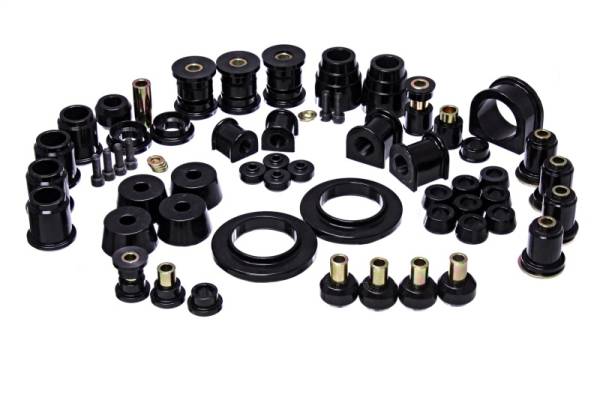 Energy Suspension - Energy Suspension 00-02 Toyota 4Runner 4WD Black Hyper-Flex Master Bushing Set