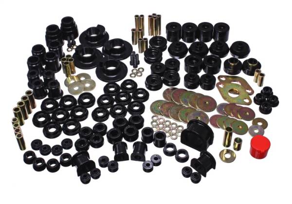 Energy Suspension - Energy Suspension 98-99 Toyota 4Runner 4WD Black Hyper-Flex Master Bushing Set