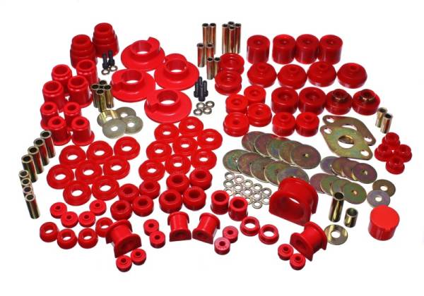 Energy Suspension - Energy Suspension 98-99 Toyota 4Runner 4WD Red Hyper-flex Master Bushing Set