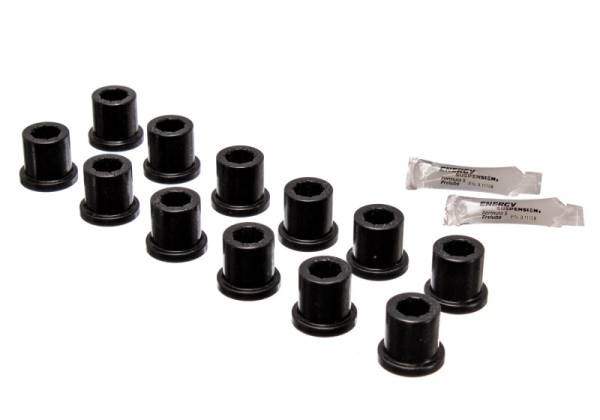 Energy Suspension - Energy Suspension Rear Spring & Shackle Bushing - Black