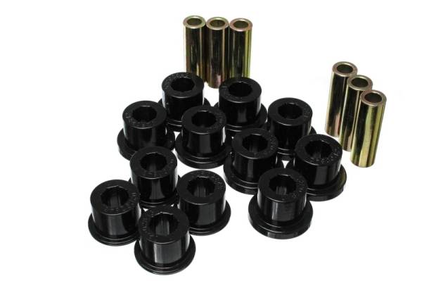 Energy Suspension - Energy Suspension Rear Leaf Spring Bushings - Black