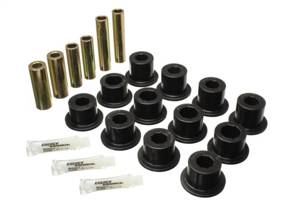 Energy Suspension - Energy Suspension 07-21 Toyota Tundra Leaf Spring Bushing Set - Black