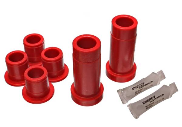 Energy Suspension - Energy Suspension 84-88 Toyota Pick Up Red Front Lower and Upper Control Arm Bushing Set