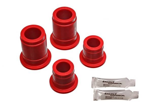 Energy Suspension - Energy Suspension 86-88 Toyota 4 Runner/PickUp Red Front Control Arm Bushing Set (Uppers ONLY)