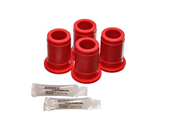 Energy Suspension - Energy Suspension 86-88 Toyota 4 Runner/PickUp Red Front Control Arm Bushing Set (Lowers ONLY)