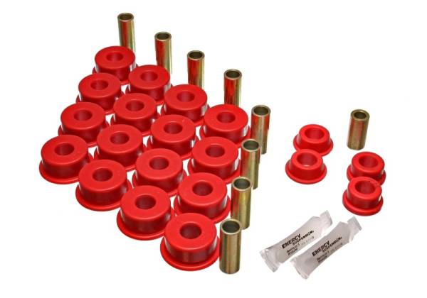 Energy Suspension - Energy Suspension 78-85 Toyota Celica Red Rear Control Arm Bushing Set (GTS 8-3112)