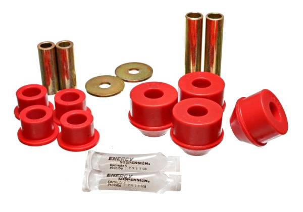 Energy Suspension - Energy Suspension 92-95 Toyota MR2 Red Front Control Arm Bushing Set (includes Strut Bushings)