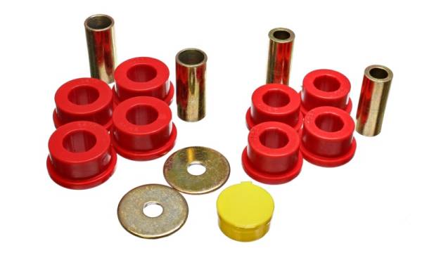 Energy Suspension - Energy Suspension 96-98 Toyota Rav4 Red Front Control Arm Bushing Set