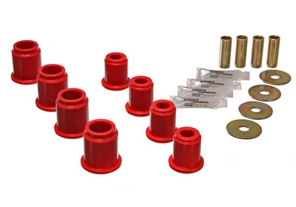 Energy Suspension - Energy Suspension 6/95-04 Toyota Pick Up 4W (Exc T-100/Tundra) Red Front Control Arm Bushing Set