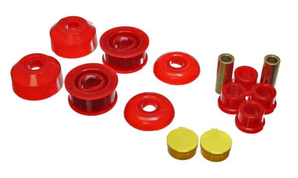 Energy Suspension - Energy Suspension 05-07 Scion tC / 03-06 Toyota Corolla/Matrix Red Front Control Arm Bushing Set