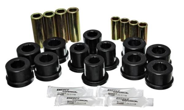 Energy Suspension - Energy Suspension 87-92 Toyota Supra Black Front Control Arm Bushing Set