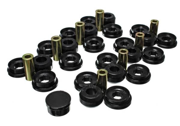 Energy Suspension - Energy Suspension 03-09 Lexus Gx470 / 07-09 Toyota FJ Cruiser Black Rear End Control Arm Bushing Set