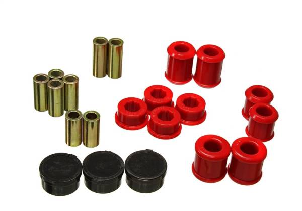 Energy Suspension - Energy Suspension 93-98 Toyota Supra Rear Control Arm Bushing Set - Red