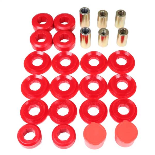 Energy Suspension - Energy Suspension 91-97 Toyota Land Cruiser FJ80 Front Control Arm Bushing Set - Red