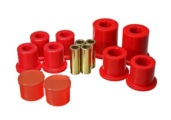 Energy Suspension - Energy Suspension 10-20 Toyota 4Runner/Lexus GX460 Front Control Arm Bushing Set - Red