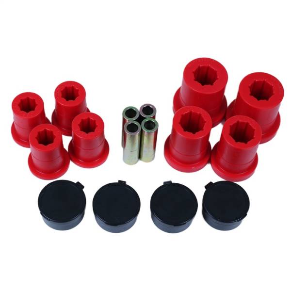 Energy Suspension - Energy Suspension 05-15 Toyota Tacoma 2WD (5-Lug) Front Control Arm Bushing Set - Red