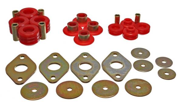 Energy Suspension - Energy Suspension Cab Mount Bushing - Red